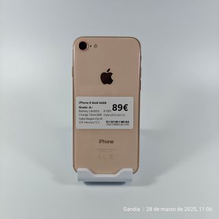 Apple iPhone 8 Dorado 64GB 356759085341395 GradoA+