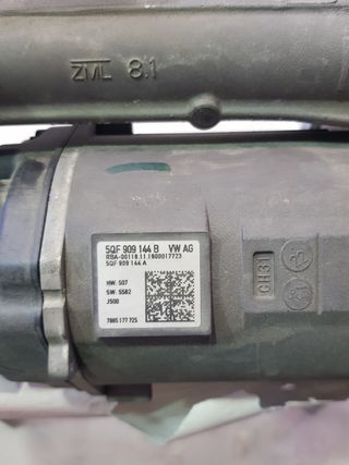 Cremallera de dirección de volkswagen