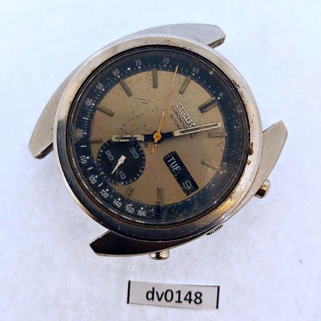 SEIKO 6139 6012 BRUCE LEE CHRONO DAY DATE 721322