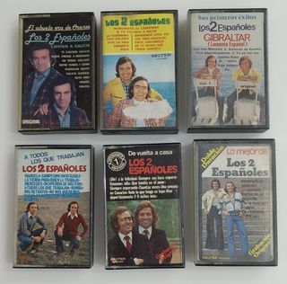LOS 2 ESPAÑOLES Cintas Cassettes ELIGE