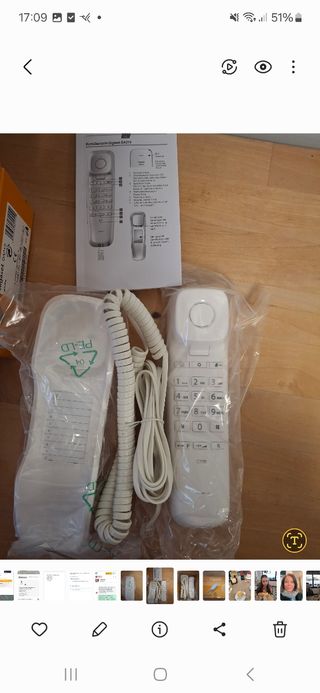 Teléfono fijo Gigaset Da210