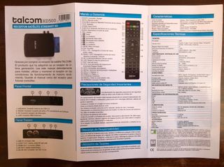 RECEPTOR SATÉLITE ORCHID TALCOM HD500 WIFI