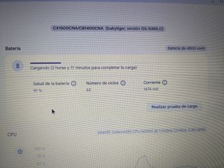 Portátil ASUS Chromebook CX1500CNA-EJ0100 de 8 GB