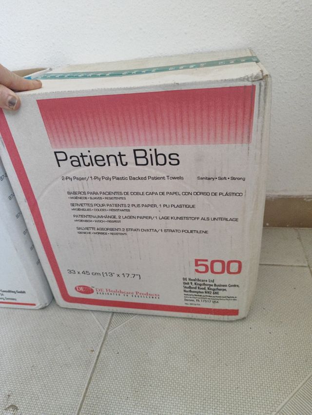 BABEROS IMPERMEABLES dentales