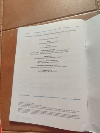 Cuaderno de lengua. Seis miradas. Anaya