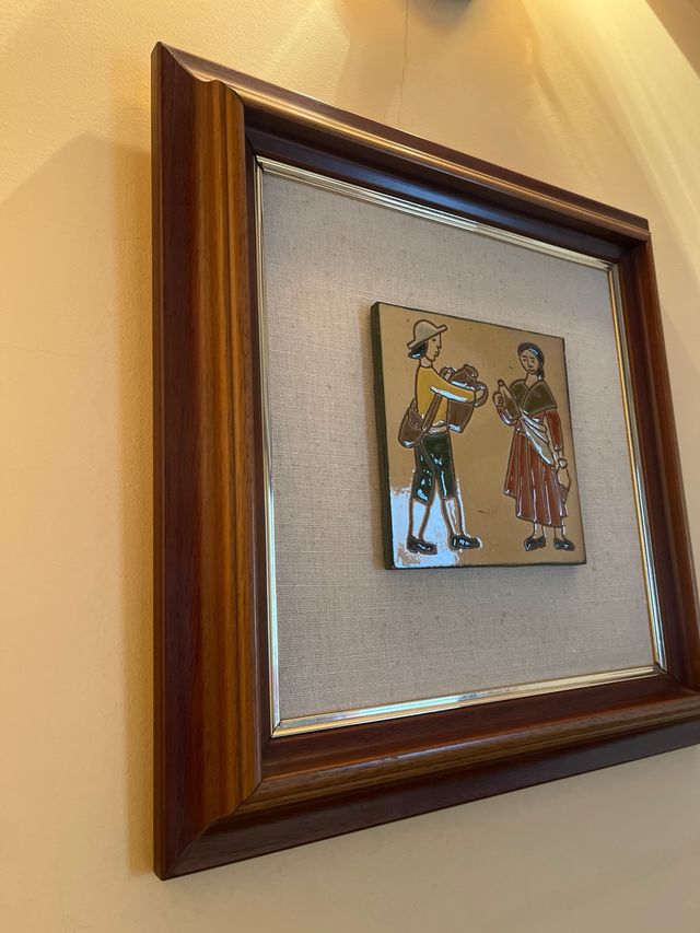 Cuadro policromado serie Artes y oficios 1