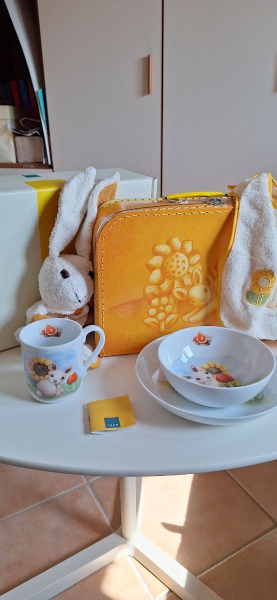 Thun set valigetta per la pappa per bambini.