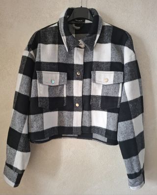 Camicia a quadri corta