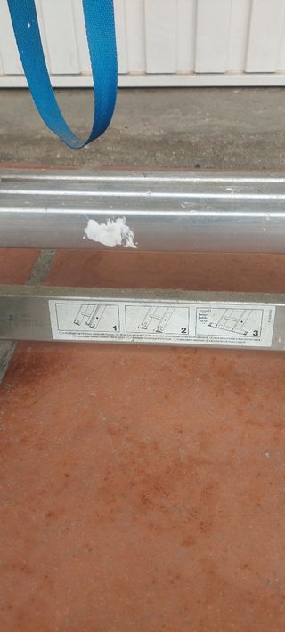 Escalera de aluminio