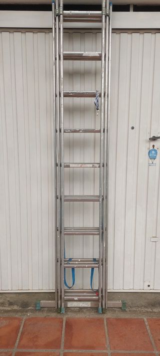 Escalera de aluminio