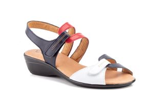 Sandalias Vaquetillas mujer Piel