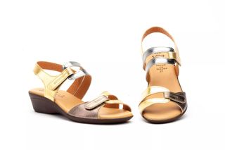 Sandalias Vaquetillas mujer Piel