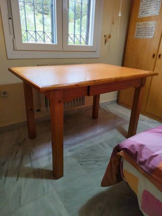 Mesa escritorio madera maciza