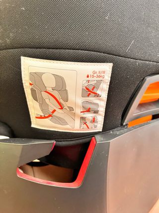 Cybex Zfix Grupo II y III de 15 a 36