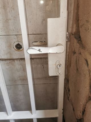 Reja esterior de hierro