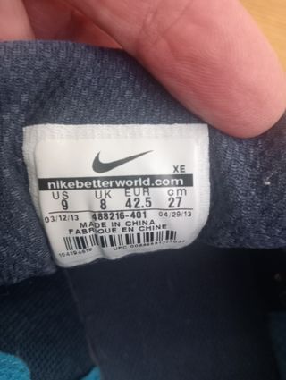 Zapatillas de correr Nike Lunarlon T-42,5