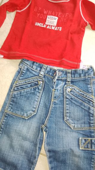 Maglietta e jeans 👖