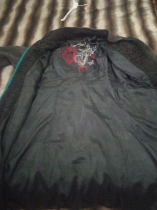 Chaqueta desigual larga l t.44.