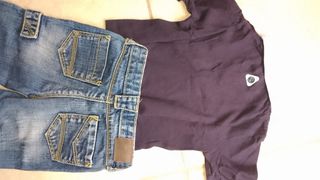 Polo bambino e jeans 👖