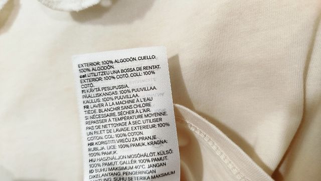 Camiseta niña cuello bordado hym 8-10 añ