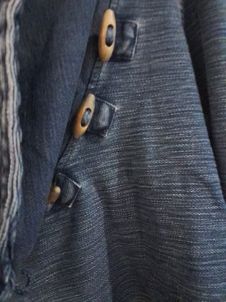 Jersey elástico tipo vaquero