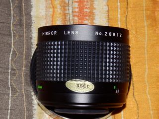 OBJETIVO MIRROR LENS  HANIMEX 300mm  1:5.6