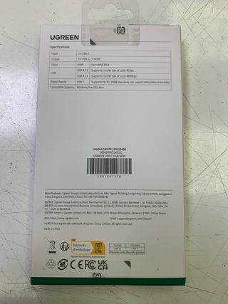 Usbc multifuntion adapter