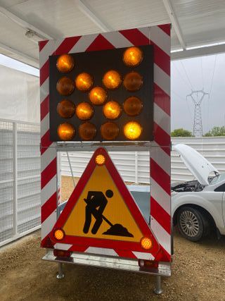 Remolque de Señalización de Carretera