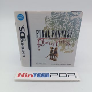 Manual Final Fantasy Ring of Fates Nintendo DS