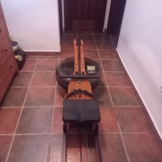 Máquina de Remo. WaterRower Oxbridge Mad. Cerezo