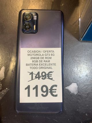 MOTOROLA G73 5G 256 GB 8 GB RAM - Come nuovo