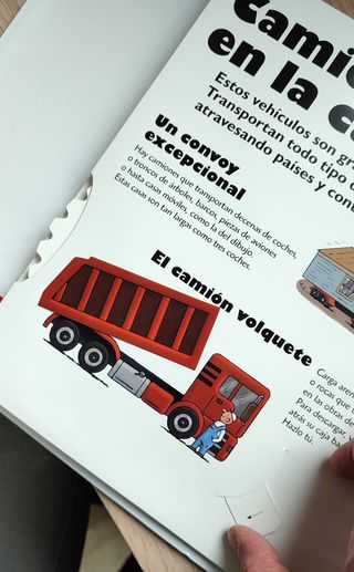 Libro infantil: Los medios de transporte