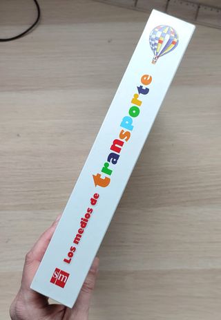 Libro infantil: Los medios de transporte