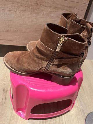 Botines de piel alpe 