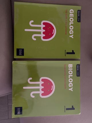 Pack Libros de texto Biology/Geology