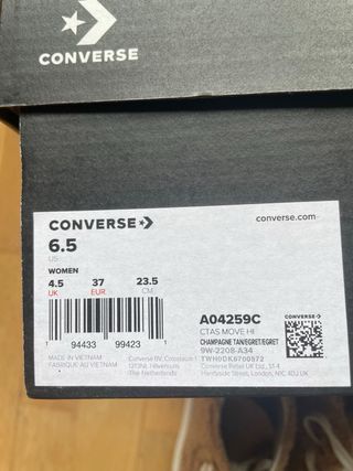 Zapatillas converse