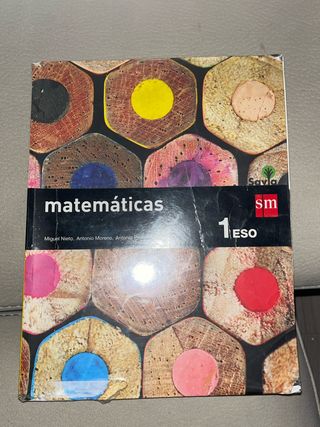 Libro de Texto: Matemáticas / 1 ESO