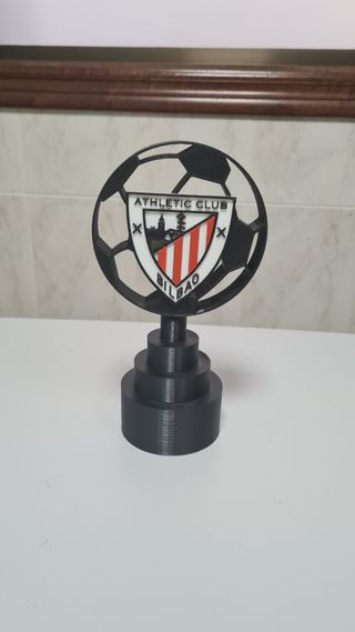 Soporte Auriculares Athletic Club de Bilbao en 3D