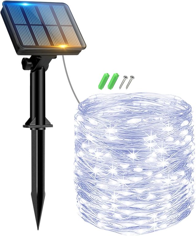NOVITÀ - [1 confezione di luci solari per esterni Ghirlands,