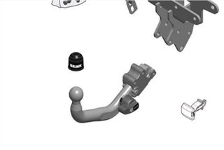 Enganche remolque BRINK desmontable jeep JK /JL