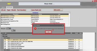 Firmware de ajuste DIUS4 Sea Doo CanAm