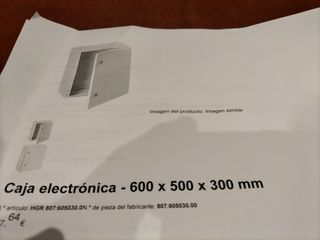 Se vende caja electrónica