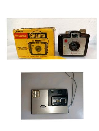 Lote cámaras fotos vintage Kodak 