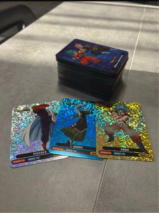 Lotto 121 Lamincard DragonBall Super Diramix 2018