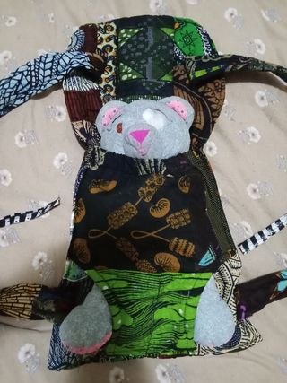 Borsa Senegal x portare i neonati 