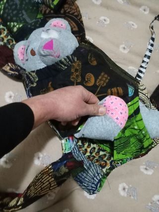 Borsa Senegal x portare i neonati 