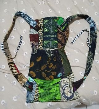 Borsa Senegal x portare i neonati 