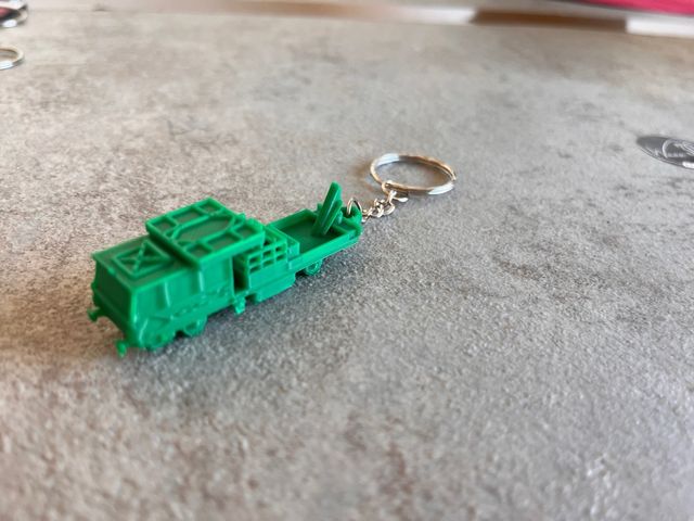 Llavero vagoneta electrificacion DIC40