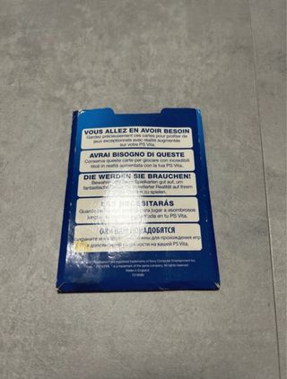 AR Play Cards PS Vita Carte Realtà Aumentata Play