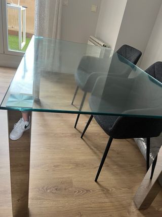 Mesa de cristal